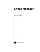 Bay Networks Manager User manual