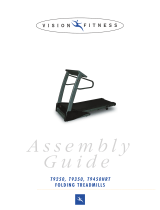 Vision Fitness T9450HRT Assembly Manual