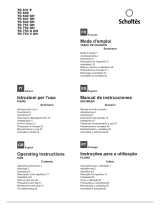 Scholtes TG 752 GH Operating Instructions Manual