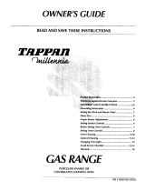 Tappan TGF324CHSC Owner's manual