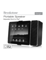 Brookstone iDesign Power Speaker User manual