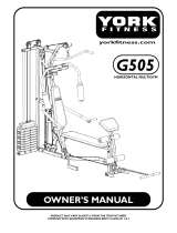 York Fitness G505 Owner's manual
