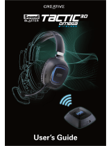 Creative SOUND BLASTER TACTIC3D OMEGA WIRELESS User manual