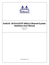 Mellanox Technologies SwitchX User manual