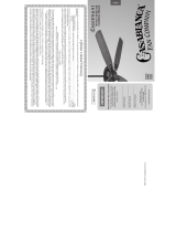 Casablanca Crestmont 55064 Owner's manual