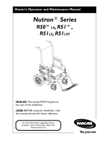 Invacare Nutron R51 Owner's Operator And Maintenance Manual