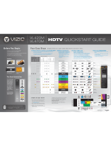 Vizio VL470M - 47" LCD TV Quick start guide