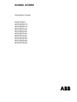 ABB ACS 800 Series Installation guide