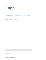Juniper SRX3400 User manual