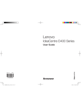Lenovo IdeaCentre D400 User manual
