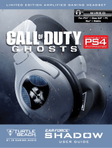 Turtle Beach Call of Duty Ghosts Ear Force Shadow User manual