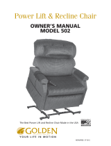 Golden Technologies 502 Owner's manual