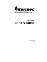 Intermec 4820F User manual