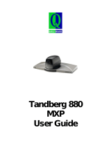 TANDBERG 880 MXP User manual
