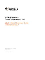 Ruckus Wireless SmartCell Gateway 200 Reference guide