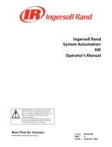 Ingersoll-Rand X8I User manual