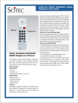 Scitec H2000 User manual