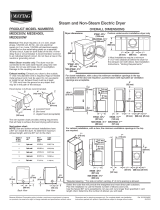 Maytag MEDE400X Product Dimensions