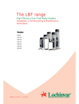Lochinvar LBF171 Installation, Commissioning & Maintenance Instructions
