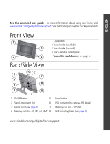 Kodak P720 - EASYSHARE Digital Frame User manual