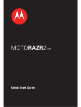 Motorola MOTORAZR2 V9 Quick start guide