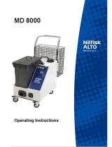 Nilfisk-ALTO SV 8000 Operating Instructions Manual