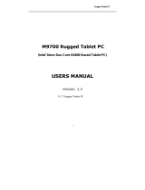Winmate M9700 User manual