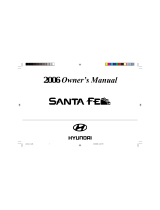 Hyundai Santa Fe 2006 Owner's manual