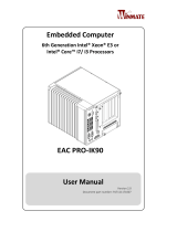 Winmate EAC PRO-IK90 User manual