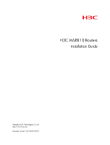 H3C MSR810 Installation guide