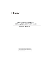 Haier LY19R1CBW User manual