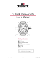 Tissot FLY-BACK CHRONOGRAPHS User manual