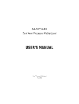 Gigabyte GA-7VCSV-RH User manual