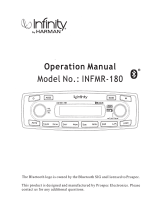 Infinity INFMR-180 Operating instructions