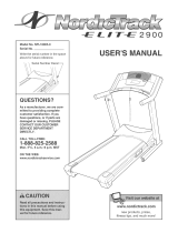 NordicTrack Elite 2900 NTL16905.0 User manual