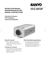 Sanyo VCC-5972P User manual