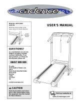 Pro-Form Cadence 50 Ls User manual