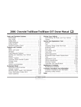 Chevrolet 2006 TrailBlazer Owner's manual