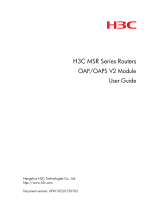 H3C MSR Series User manual