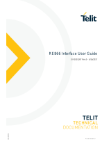 Telit Wireless Solutions RE866 User manual