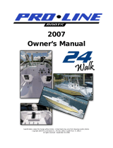 Pro-Line Boats 2007 24 Walk Owner's manual