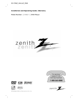 Zenith DVB611 Installation guide