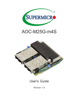 Supermicro AOC-M25G-m4S User manual