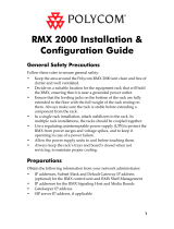 Polycom RMX 2000 Installation &  Configuration Manual