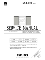 Aiwa SX–ND70 User manual