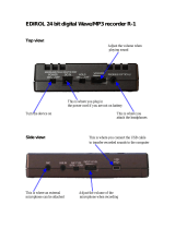 Edirol R-1 User manual