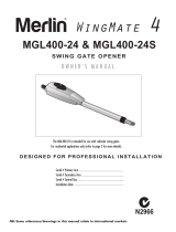 Merlin MGL400-24 Owner's manual
