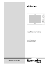 Raymarine ES series Installation Instructions Manual