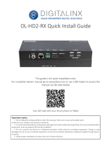 DigitaLinx DL-HD2-RX Quick Install Manual
