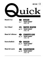 Quick Boiler Square B 23 User manual